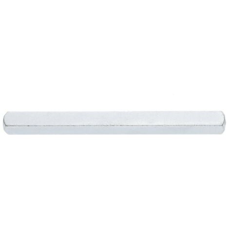 edi Drehkipp-Vierkantstange zum Einstecken,massiv 7mm, L 1000mm, 0543 verzinkt