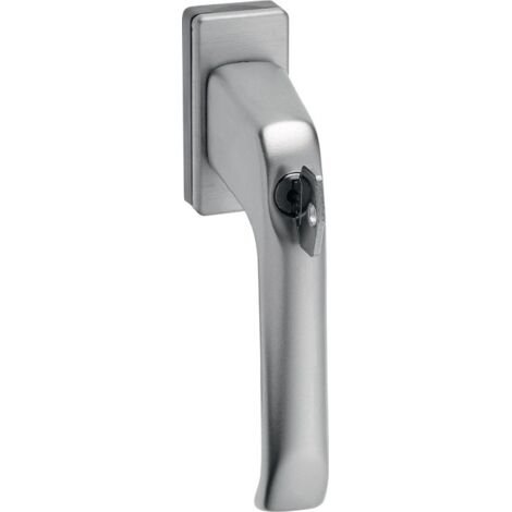 edi Poignée de fenêtre 1003/2035 Alu.F2/couleur maillechort 35mm fermeture - 1003/2035/02