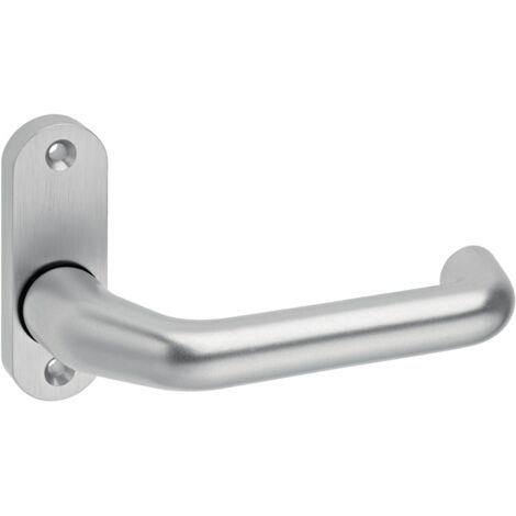 EDI Profiltürdrückerlochteil 1391/0800 Aluminium F1 ( 3000200008 )