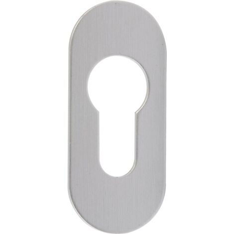edi Schlüsselrosette 817/3003 VA EST Schildst.2,5mm PZ ov - 0817/3003/00
