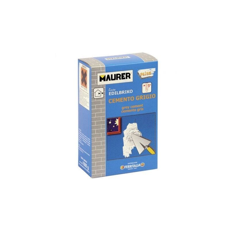 

Edil cemento gris (caja 1 kg.) - Maurer