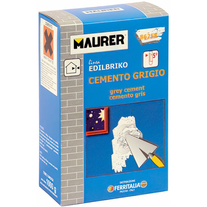 

Edil Cemento Gris (Caja 5 kg) - NEOFERR.. - Maurer