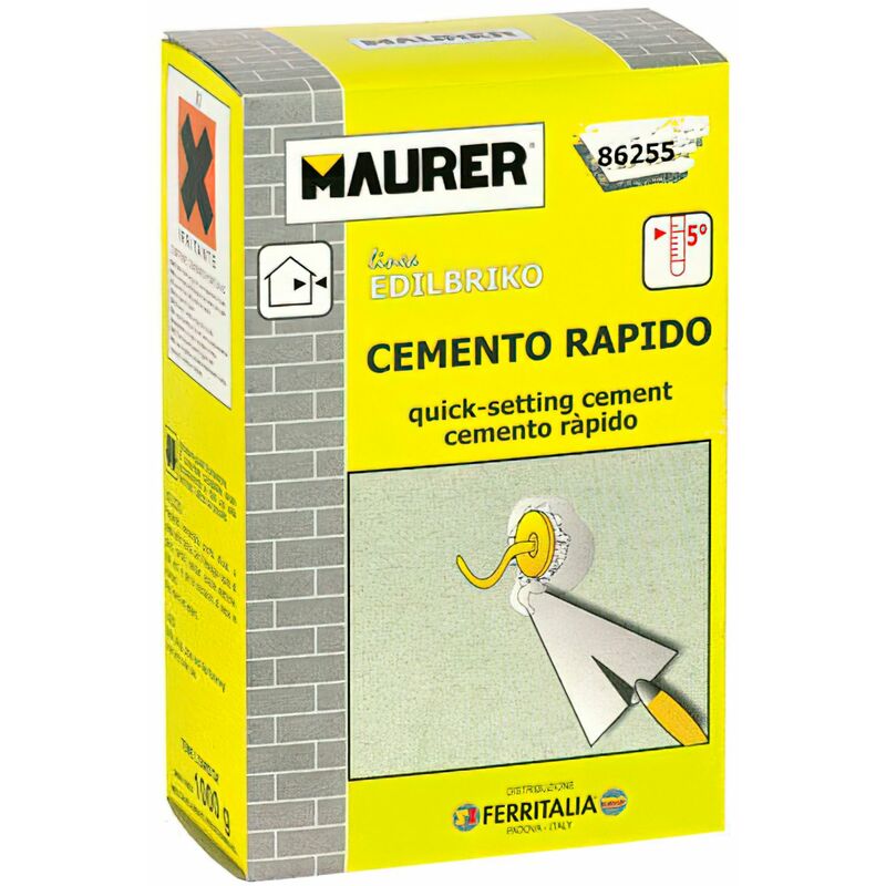 

Edil Cemento Rapido (Caja 5 kg) - NEOFERR.. - Maurer