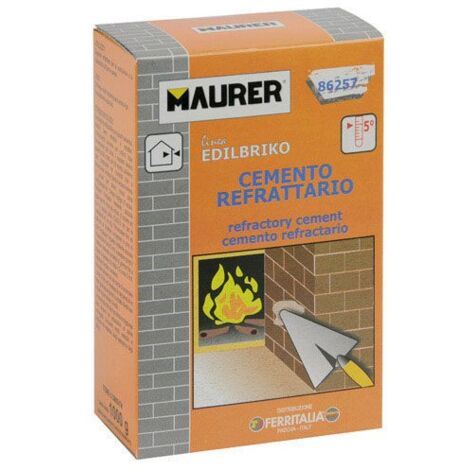Edil Cemento Refractario Maurer (Caja 1 kg.)