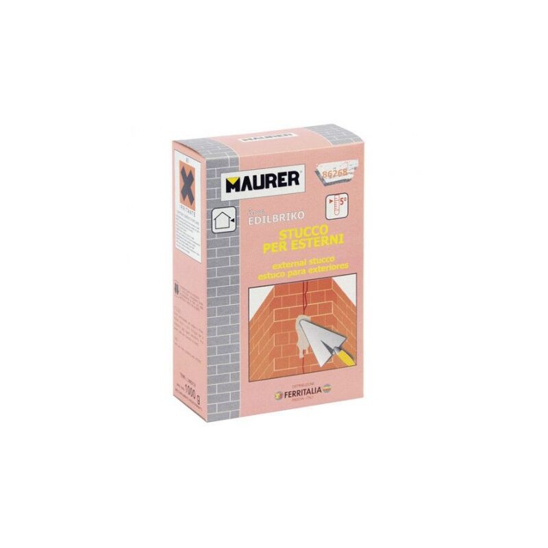 

Edil estuco exterior. (caja 1 kg.) - Maurer