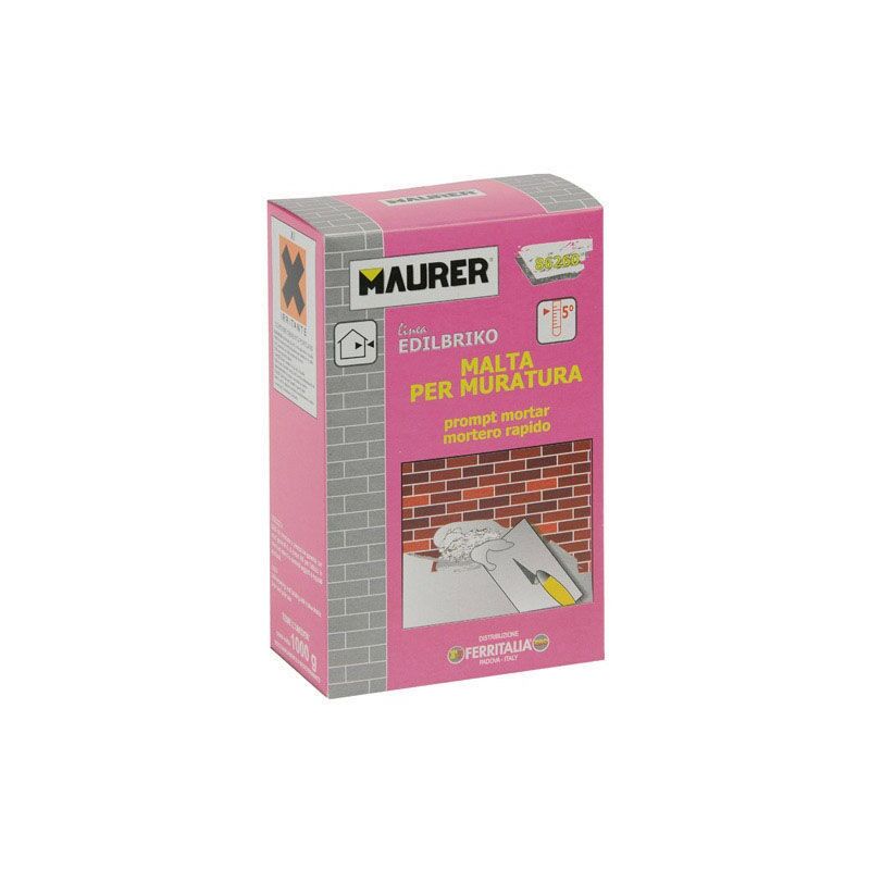 

Edil mortero rapido (caja 1 kg.) - Maurer