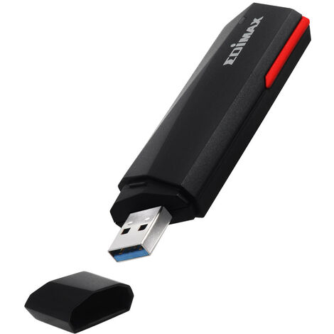 EDIMAX Adattatore AX1800 Wi-Fi 6 Dual-Band USB 3.0, EW-7822UMX Nero