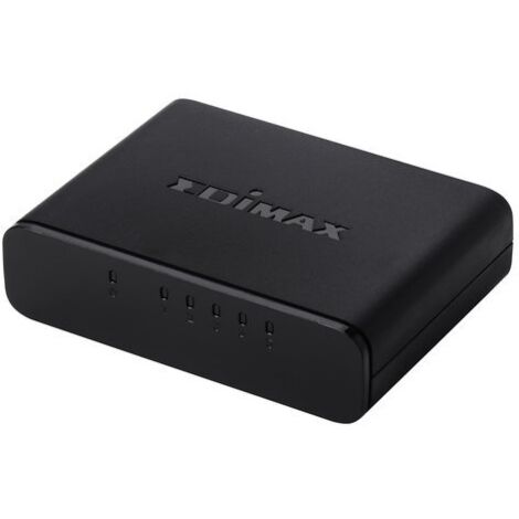 Edimax ES-3305P Switch di Rete Non Gestito 5 Porte 10/100 Mbps Nero