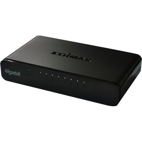Edimax ES-5800G V3 Switch di Rete 8 Porte Gigabit Ethernet Non Gestito Nero