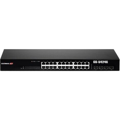 EDIMAX GS-5424G Switch di rete 24 Porte