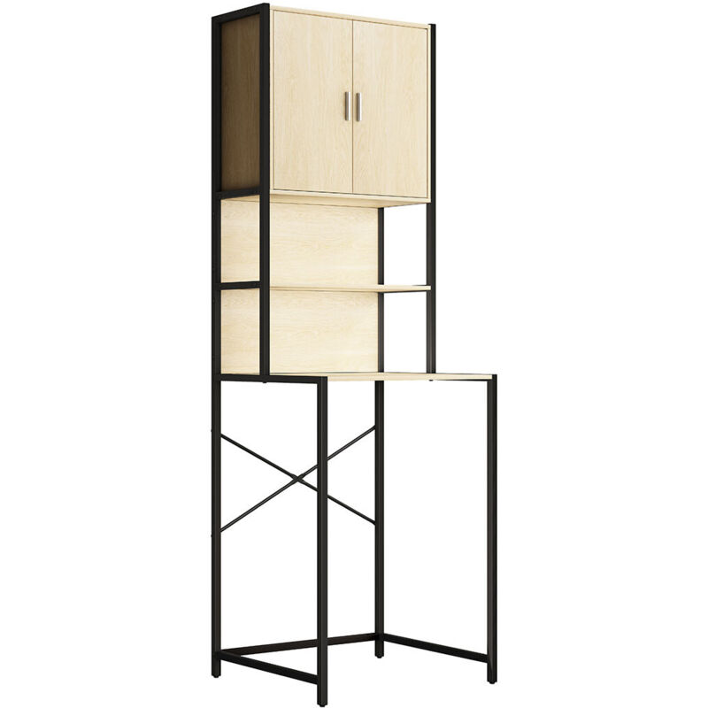 Ebuy24 - Mobilier de bobine de lavage Edino h. 189 x l. 64 x p. 48 cm Jardin d'étanchéité