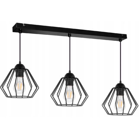EDISON Diamond Loft E27 LED-Deckenhängelampe