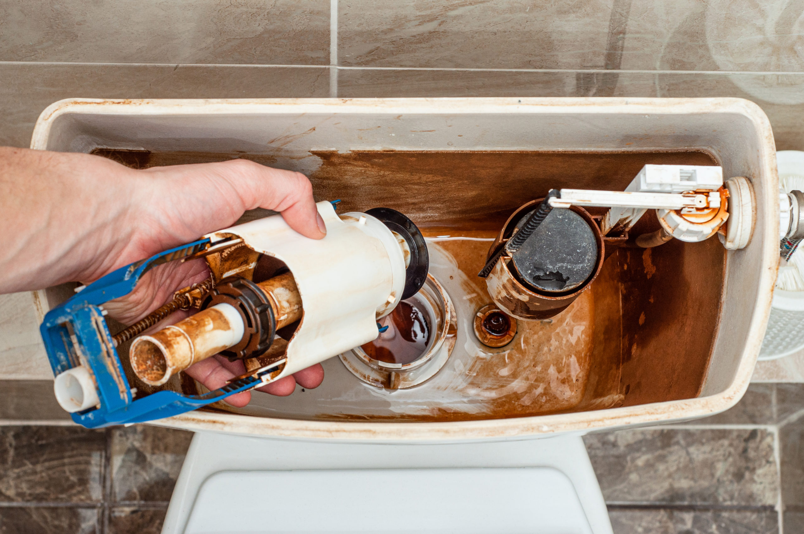 comment changer le joint de chasse d'eau des toilettes(Tuto entier) 