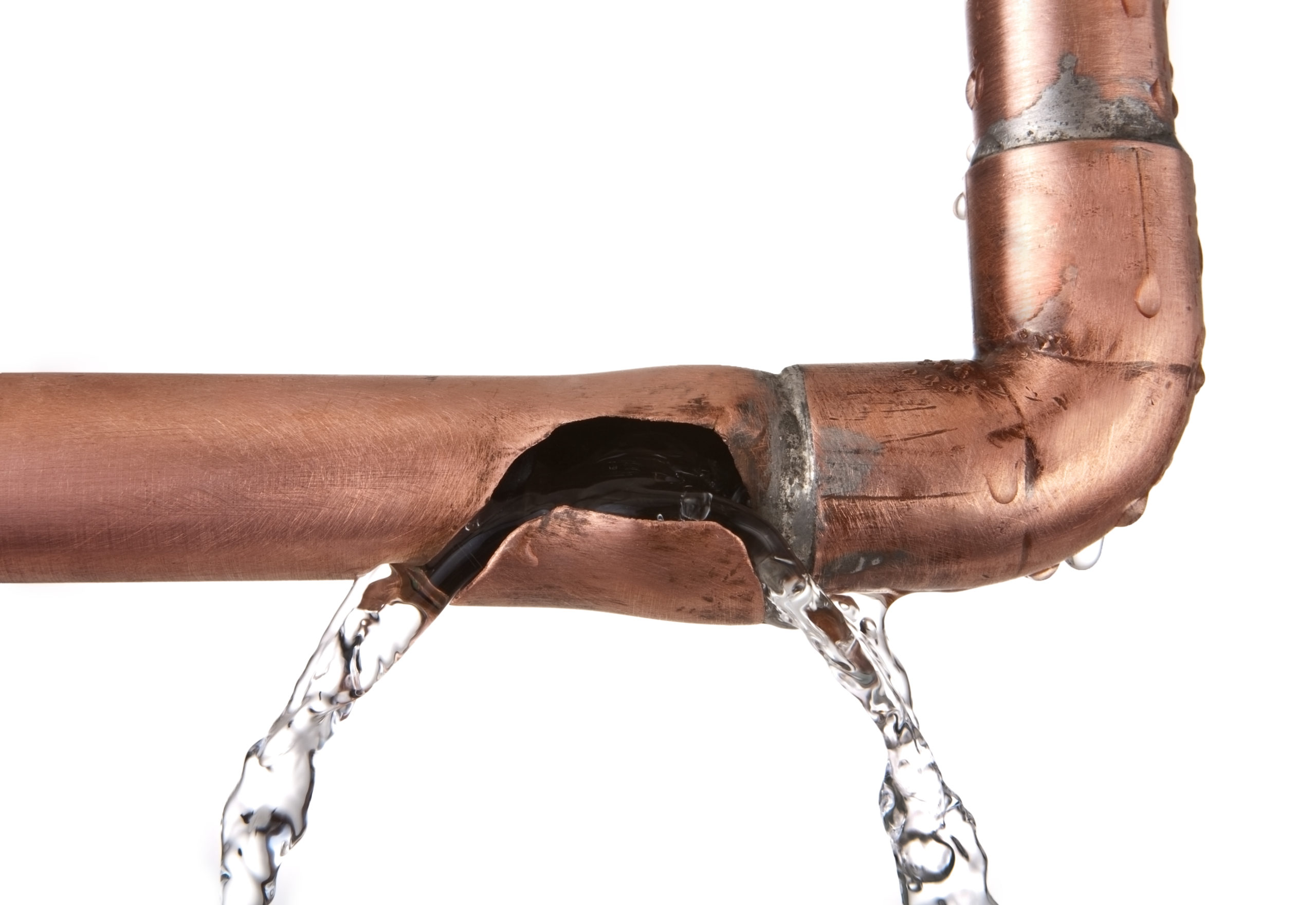 Comment réparer un tuyau de cuivre percé