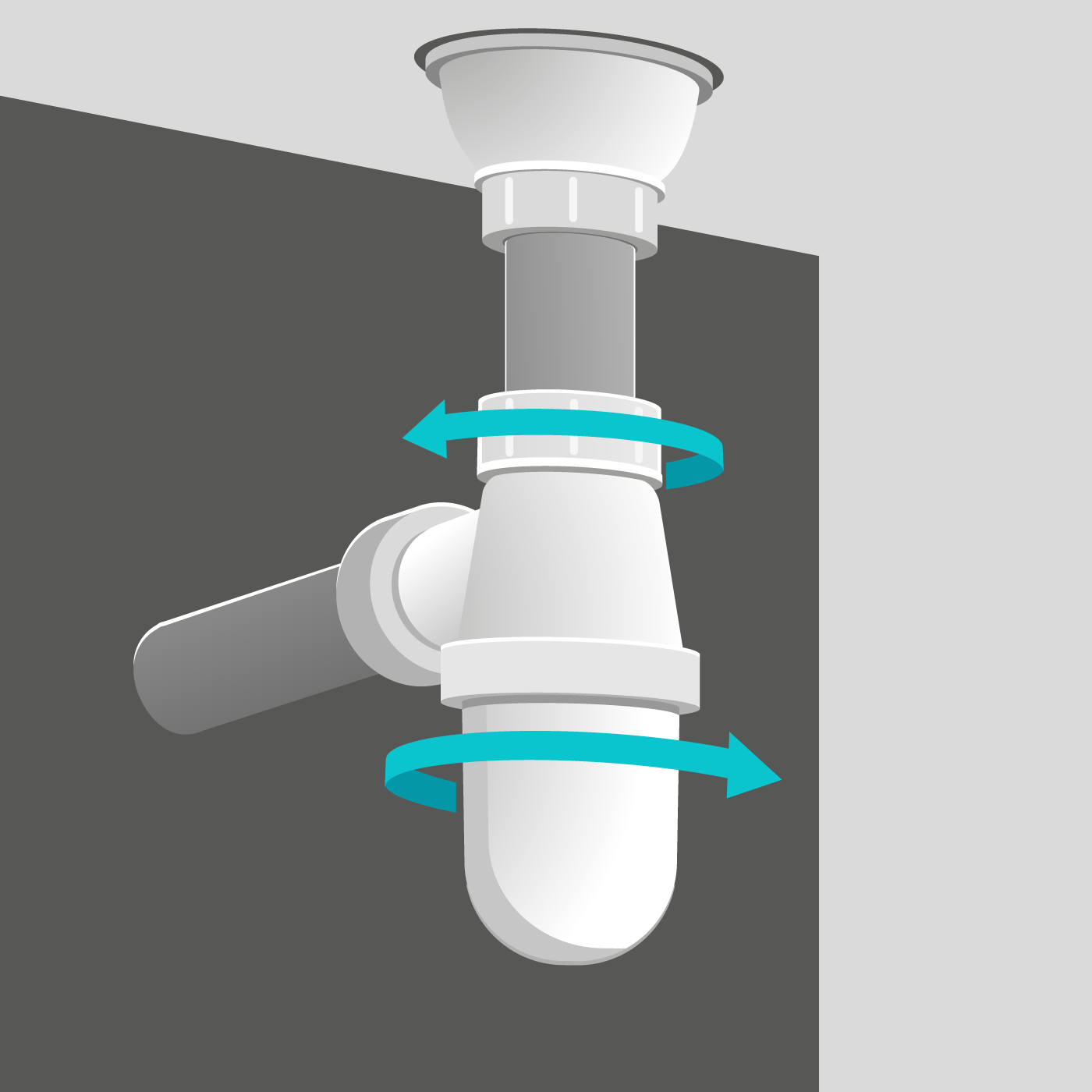 Guide Plomberie - Eléments sanitaires de canalisations: siphon, bonde, joint  de plomberie