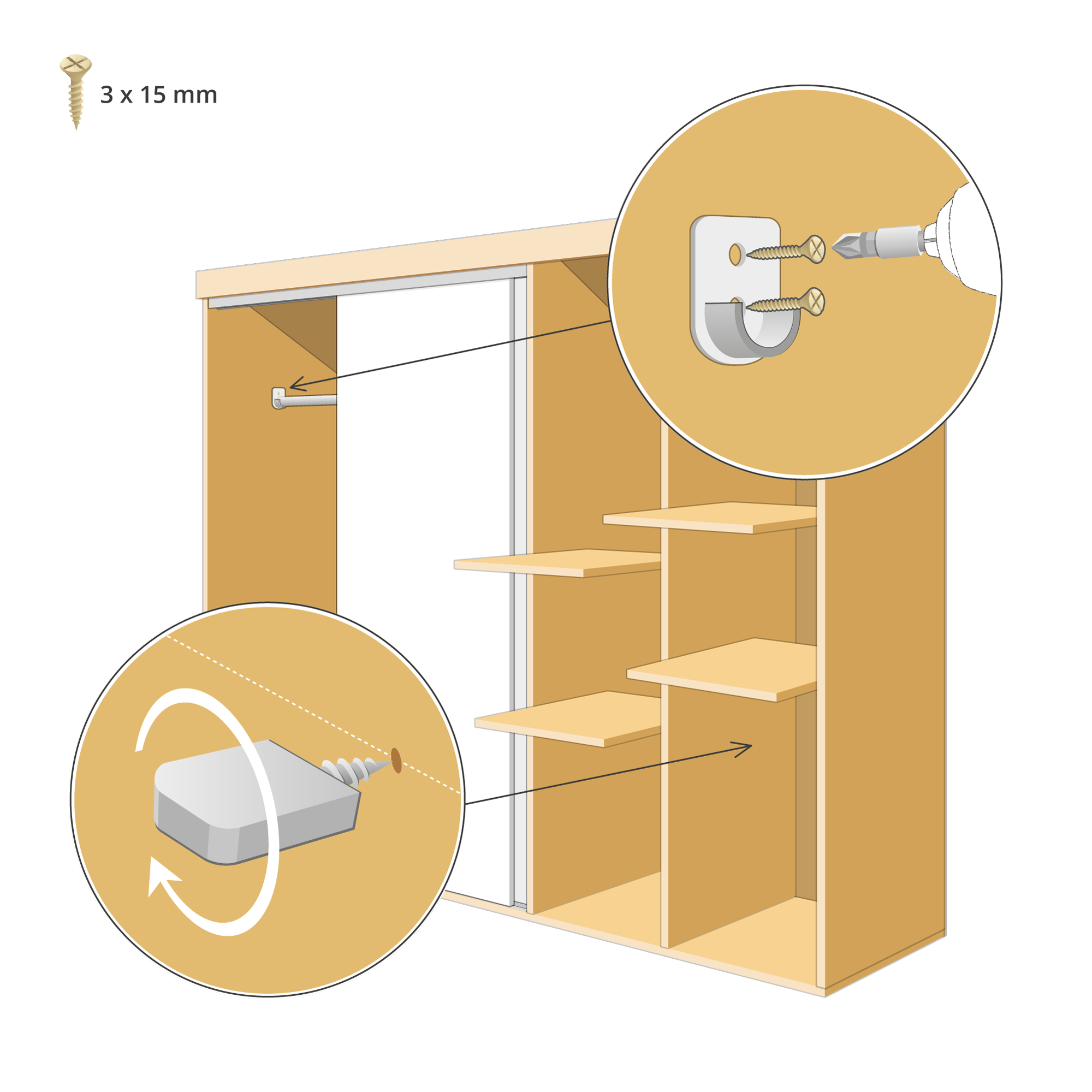 Meuble sous pente sur mesure : fabrication et pose