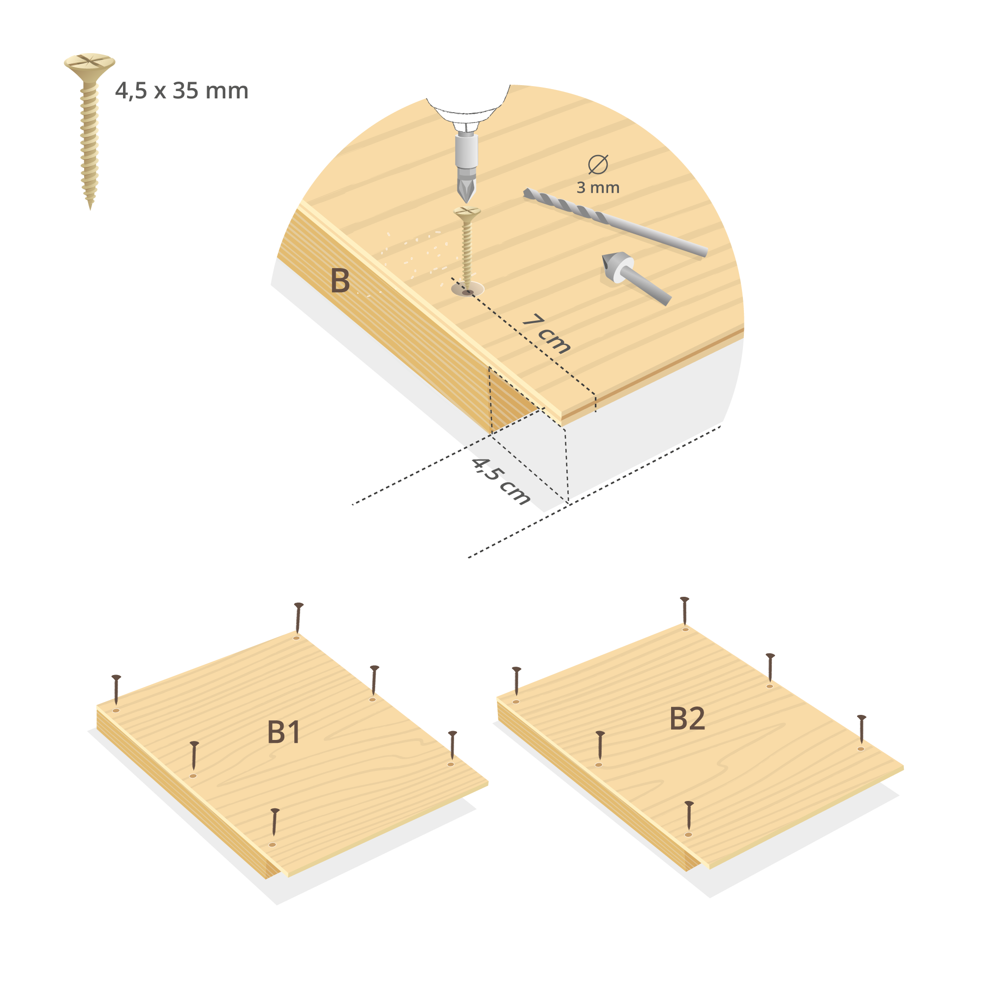 Fabriquer une cloison ajourée en bois avec coffre intégré