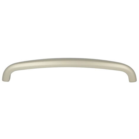 Edler Möbelgriff Schubladengriff Zamak 160mm Lochabstand Satin finish