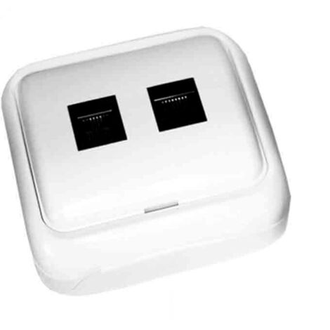 EDM 43154 Telefon- und ADSL-Sockel Surface Spa Serie, Variable Farben