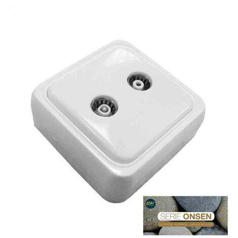 EDM 43165 TV and Radio Surface Mount Onsen Series, Various Colours