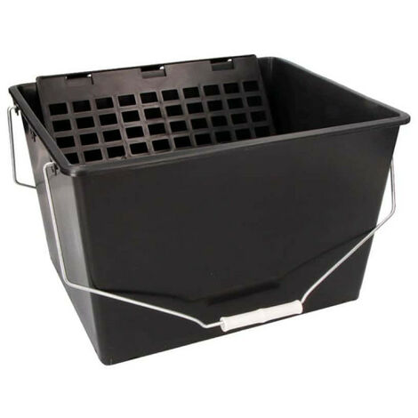 EDM – Bac à peinture 16L – Dimensions 32x27x21 cm – Poignée ergonomique pour transport facile – 24173