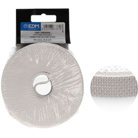 EDM Blindband Mini G-8 22 mm x 6 m Grau