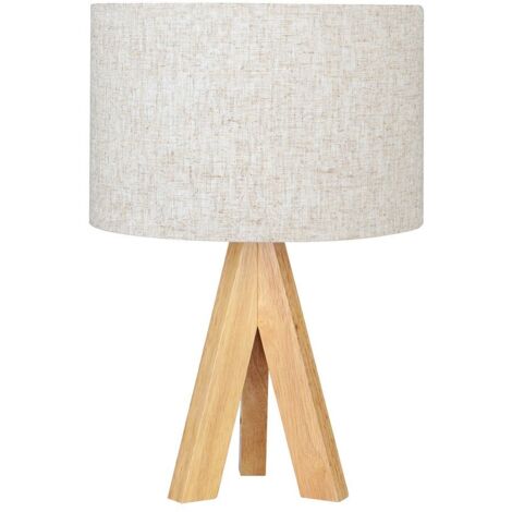 edm EDM 32160 Schreibtischlampe beige 18x30 cm