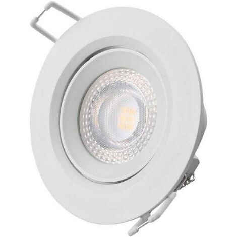 edm Faretto LED incassato bianco 5W luce neutra