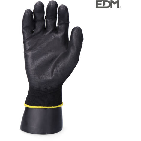 edm Gartenhandschuhe Größe 10 schwarze Farbe
