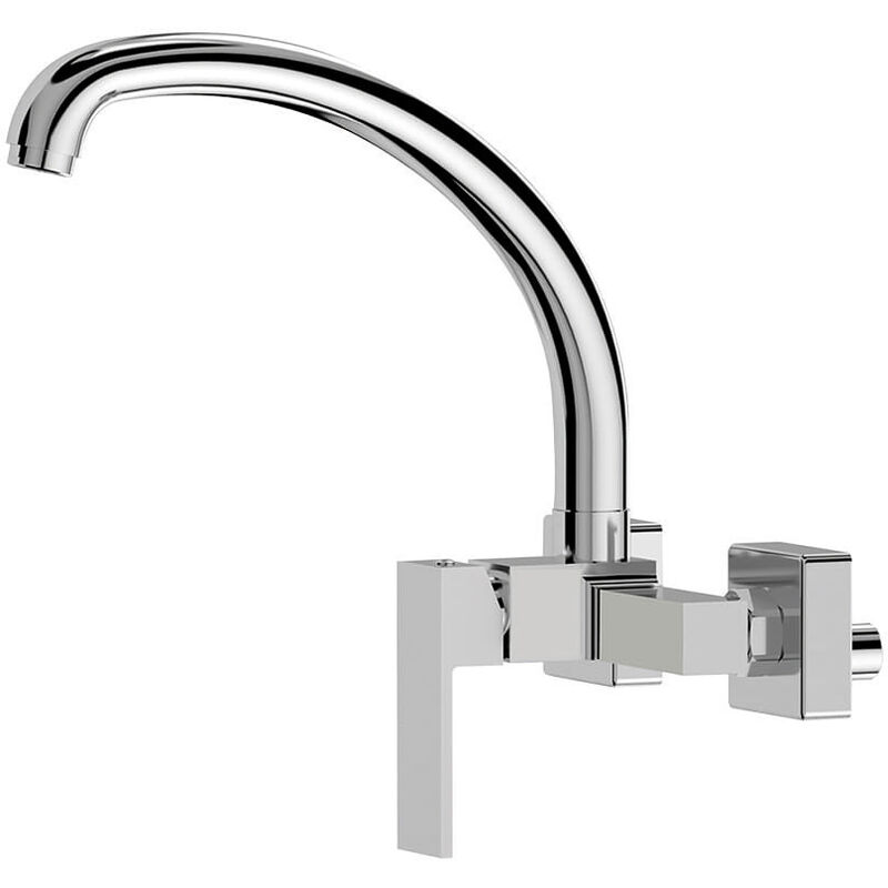 

Grifo monomando fregadera caño alto empotrado mod getaria - EDM