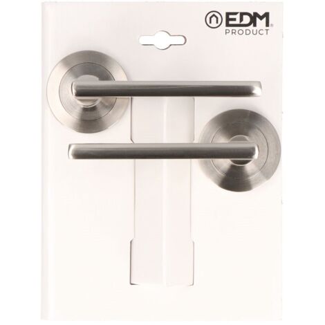 EDM Handgriff mit Rosette 606 Aluminium Ø 50 mm