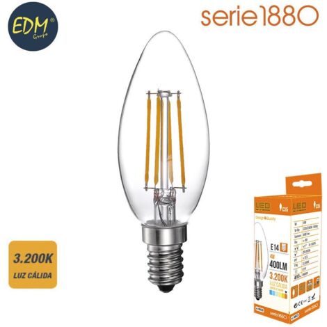 edm LED-Glühbirne E14 warmweiß 4W 550 Lumen