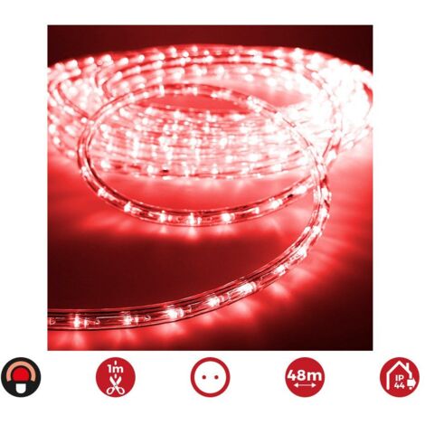 EDM LED-Schlauch 72718 Flexiled 1,4 W x 1 m 48 m Rot