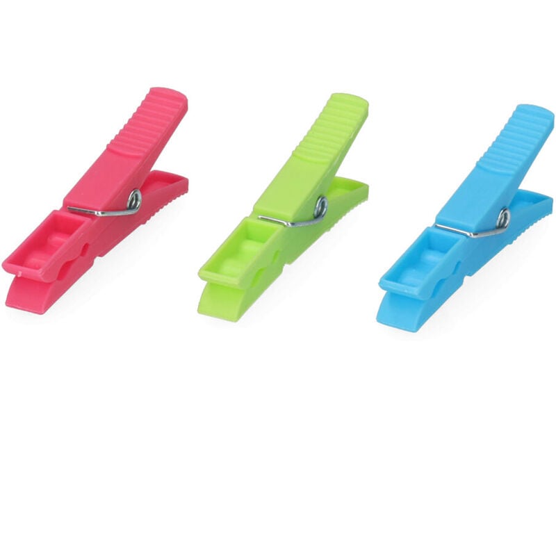 

EDM - Pack 12 pinzas de plastico gigante
