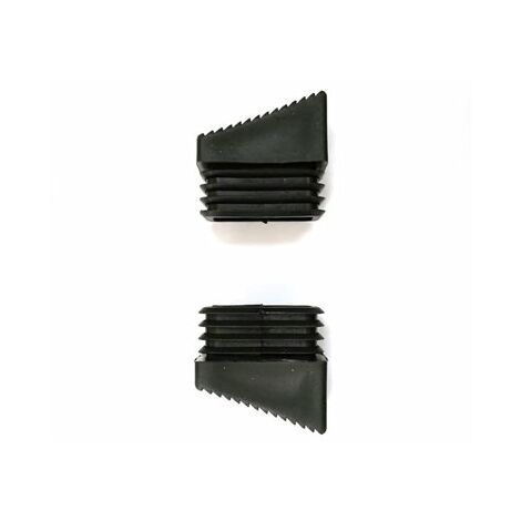 EDM – Pack de 2 embouts antidérapants pour tabouret-échelle PE 33-20 – Compatible avec références 75052, 75053, 75054, 75055 – Sécurise l'utilisation des escaliers