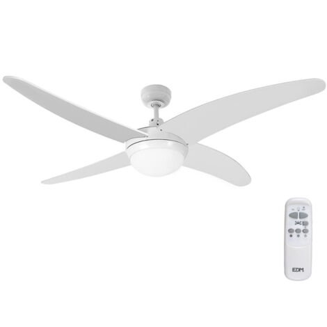 edm-product Caspio Ventilatore da Soffitto Bianco 60W