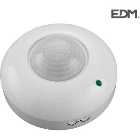 EDM Rilevatore di Movimento da Soffitto Bianco 250 V