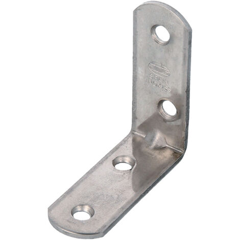 edm Support de rayonnage moderne argenté acier inoxydable