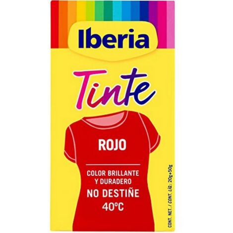 Edm Tintura Iberia Rossa per Tessuti 40ºC