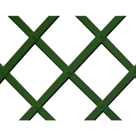 EDM – Treillis plastique pliable 0,5x1,5m – Profilé à lattes 22x6mm – PVC traité anti-UV – Pour installation rapide au mur