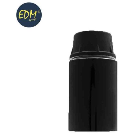 EDM-verstärkte Bakelit-Lampenfassung E14 Schwarz