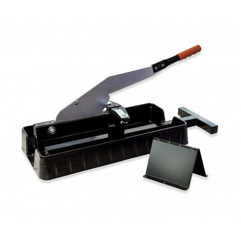 Edma - Guillotine à sol stratifié et vinyle Straticut 230 Lvt coupe rapide et sans effort