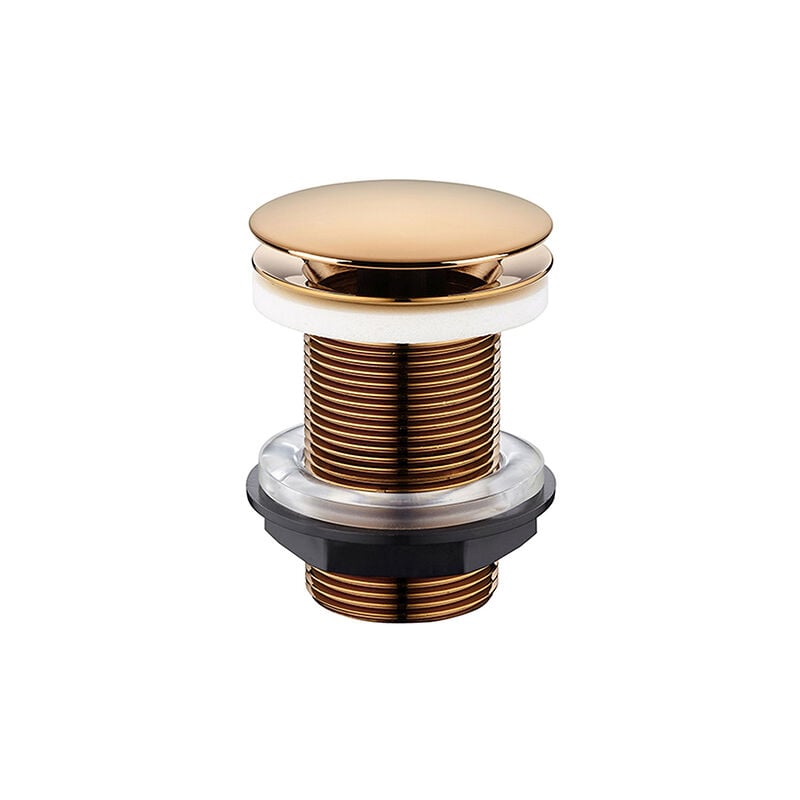 Edouard Rousseau - Bonde de Lavabo à écoulement libre - Sans trop plein - Rose gold