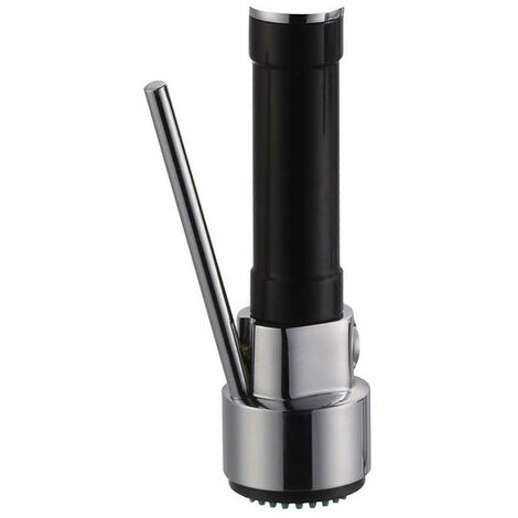 Edouard Rousseau – Douchette cuisine Stoli – Laiton et ABS – Jet pluie avec fonction stop – Anti-calcaire – Raccord M.1/2 standard