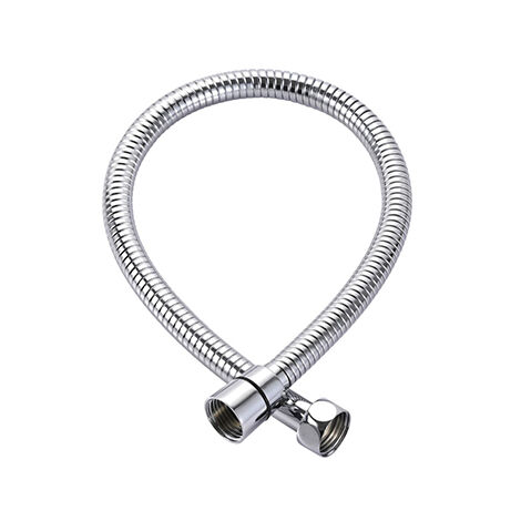 Edouard Rousseau – Flexible de douche extensible inox chromé 0,50-0,73 m – Raccords métal F1/2 – Traction 40 kg – Pour installations techniques