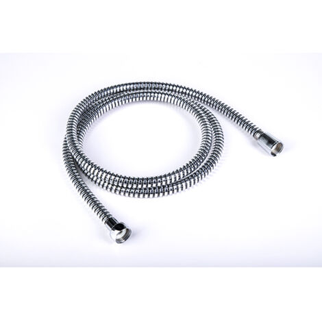 Edouard Rousseau -Flexible de douche LUX - 1.50M - Chromé / Noir