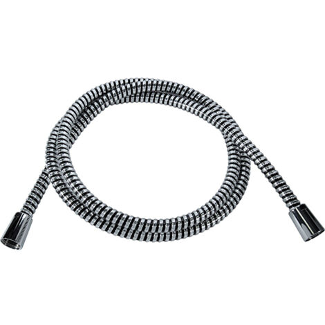 Edouard Rousseau -Flexible de douche LUX - Certifié NF - 1.75M - Chromé / Noir