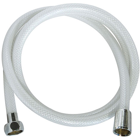 Edouard Rousseau -Flexible de douche NYLON ARME - 1.50M - Blanc