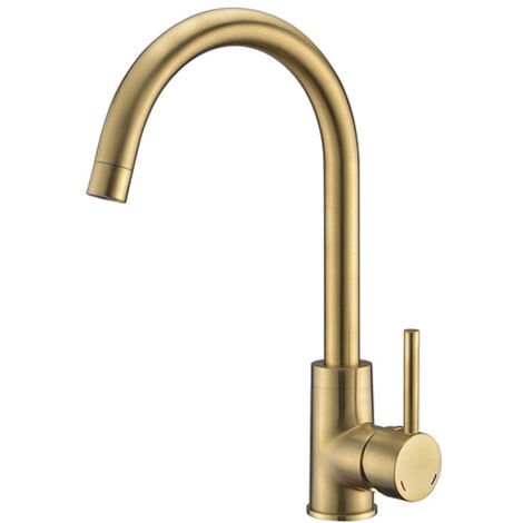 EDOUARD ROUSSEAU ROUSSEAU Robinet mitigeur de cuisine Koben - Sans douchette - Or rose