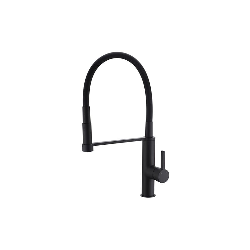 Mitigeur Evier suria haut - Noir - Edouard Rousseau